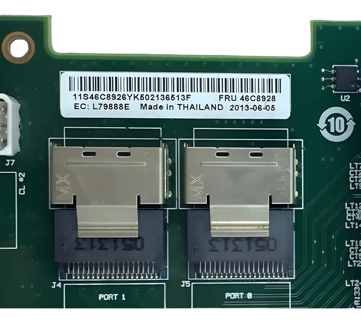 CONTROLADORA IBM M1115 LSI 9223-8i 6GB 46C8928 81Y4448 - Imagem 3