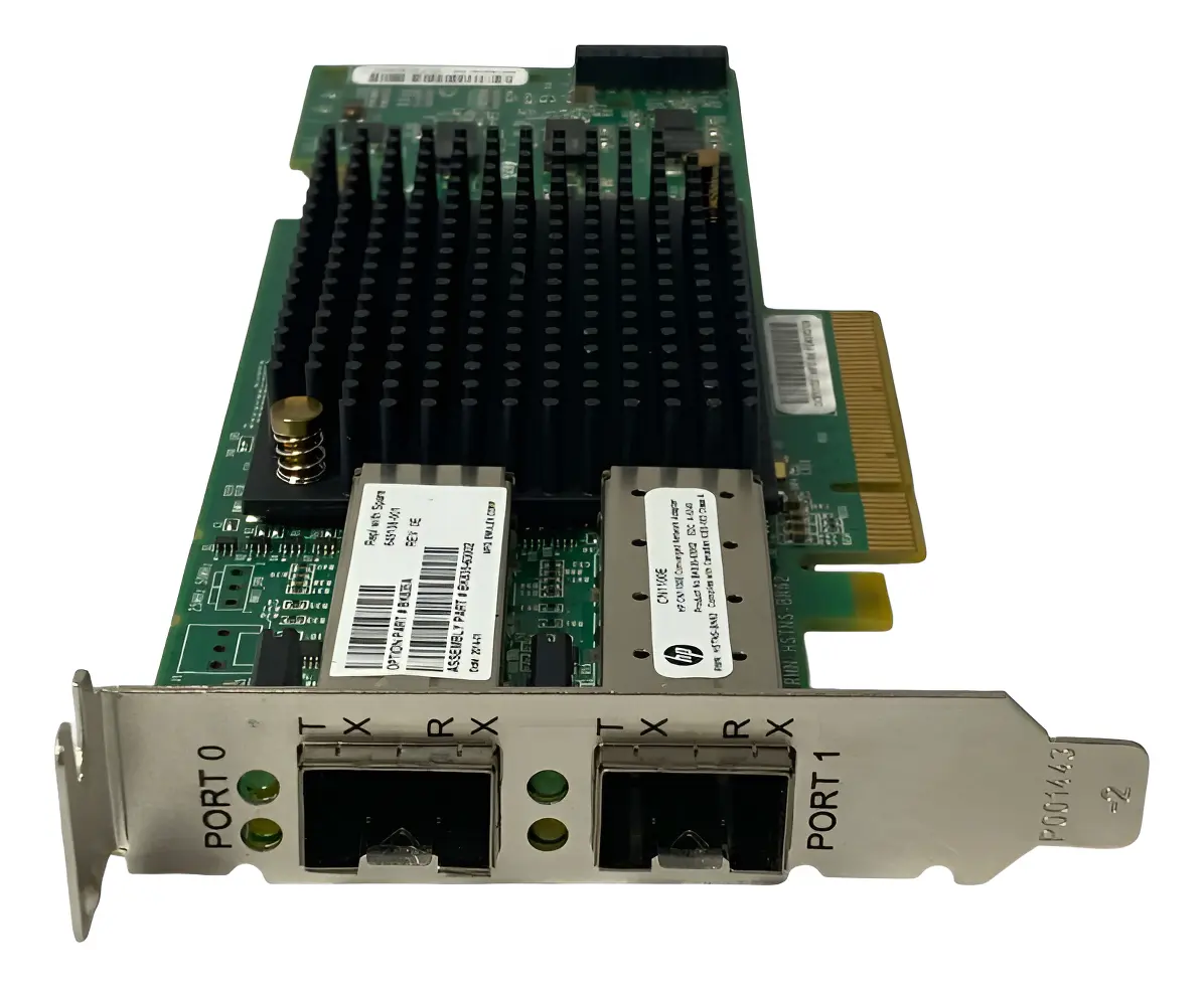 Placa de Rede HP CN1100E 10GB SFP+ 2-Port 649108-001 BK835A - Imagem 3
