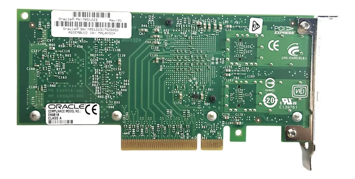Placa de Rede Sun Oracle X520-DA2 10GB SFP+ 2-Port 7051223 - Imagem 6