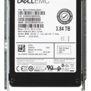 SSD DELL 3.84TB SAS 2,5 12GBPS X8F87 0X8F87