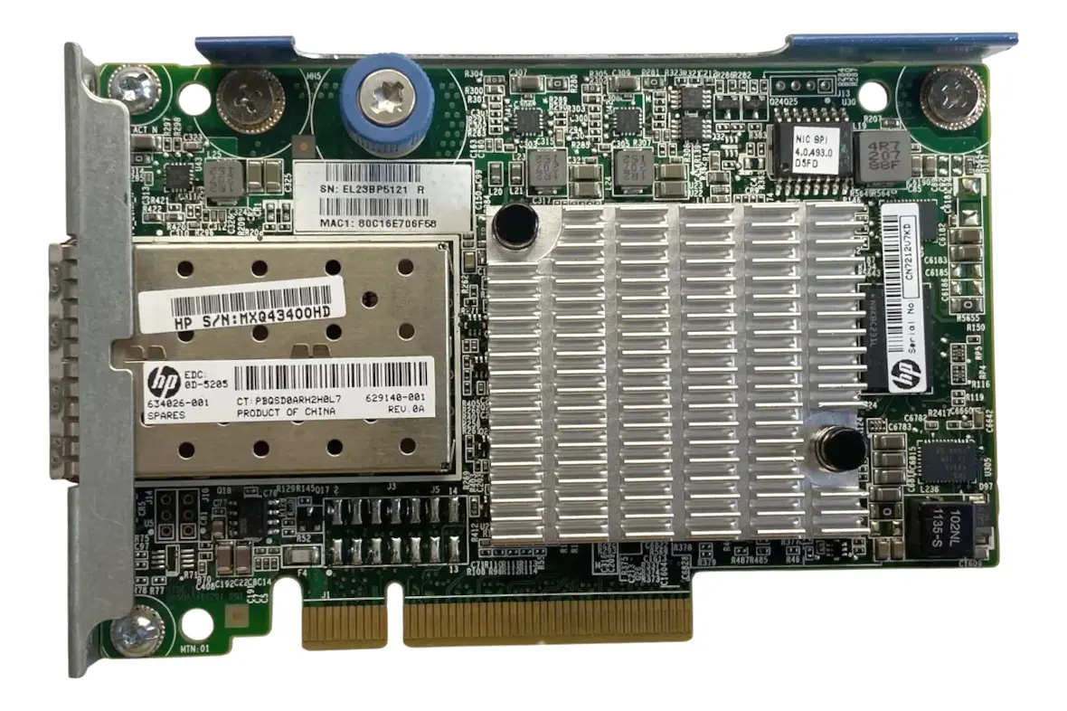 Placa de Rede HP FlexFabric 554FLR 10GB SFP+ 2-Port LOM 629140-001 - Imagem 2
