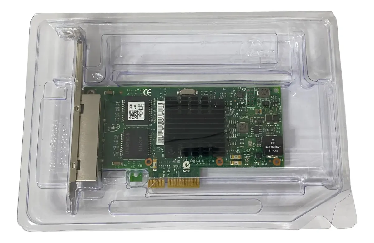Placa de Rede DELL I350-T4 1GB RJ45 4-Port 0K9CR1 K9CR1 - Imagem 6