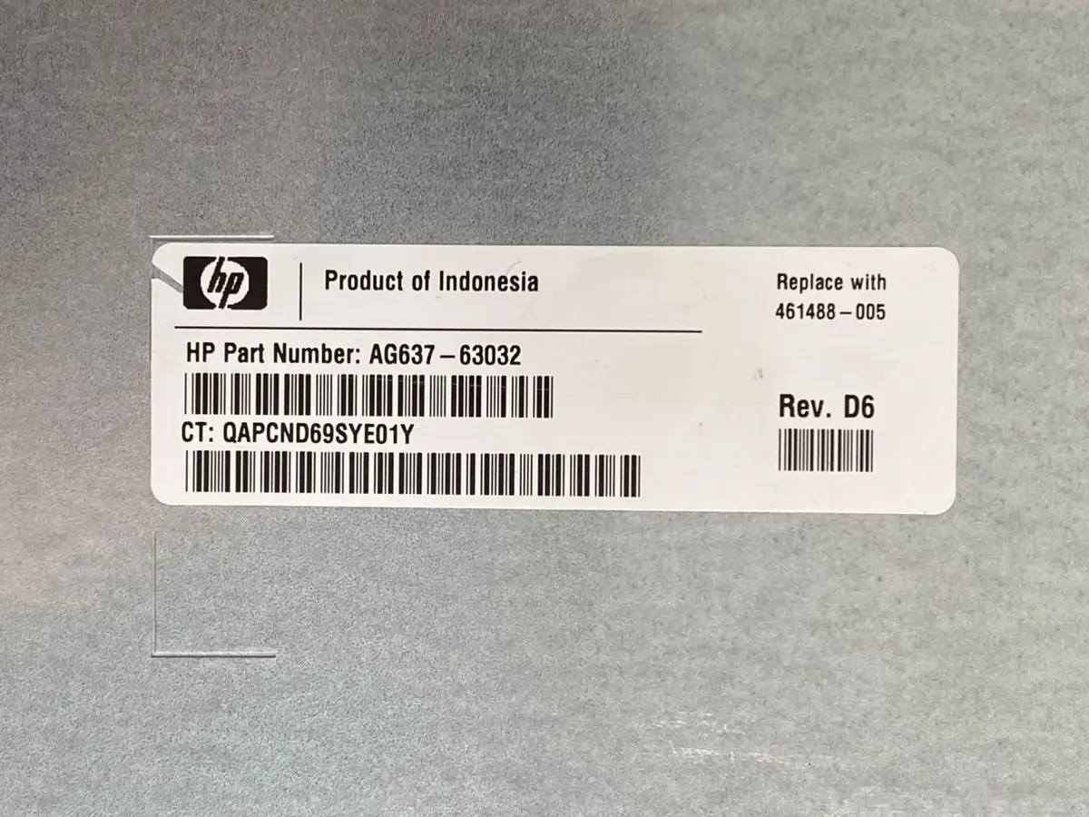 HP CONTROLADORA EVA4400 AG637-63012 AG637-63032 461488-001 - Imagem 5