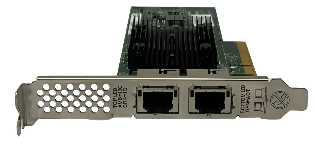 Placa de Rede LENOVO 57416 10GB RJ45 2-Port 00YK535 7ZT7A00496 - Imagem 3