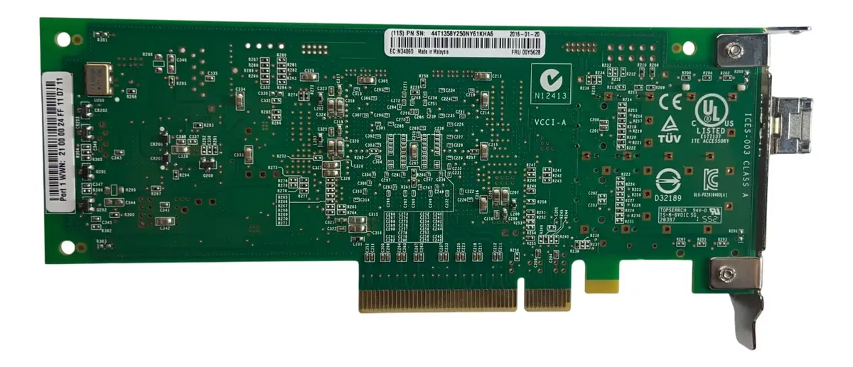 Hba Ibm QLE2560 8GB FC 1-Port 00y5628 42d0507 - Imagem 6