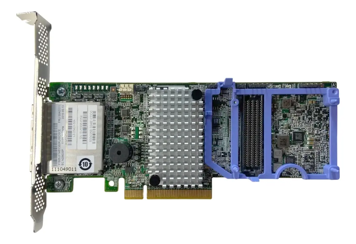 CONTROLADORA IBM 6GB M5120 SAS/SATA 00AE811 00AE810 - Imagem 2
