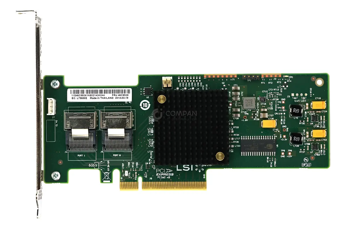CONTROLADORA IBM M1115 LSI 9223-8i 6GB 46C8928 81Y4448 - Imagem 2