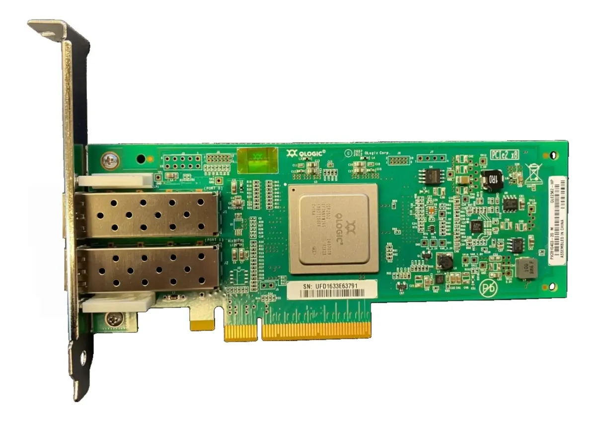 HBA DELL QLE2562 8Gb FC 2-Port 06T94G 6T94G - Imagem 2