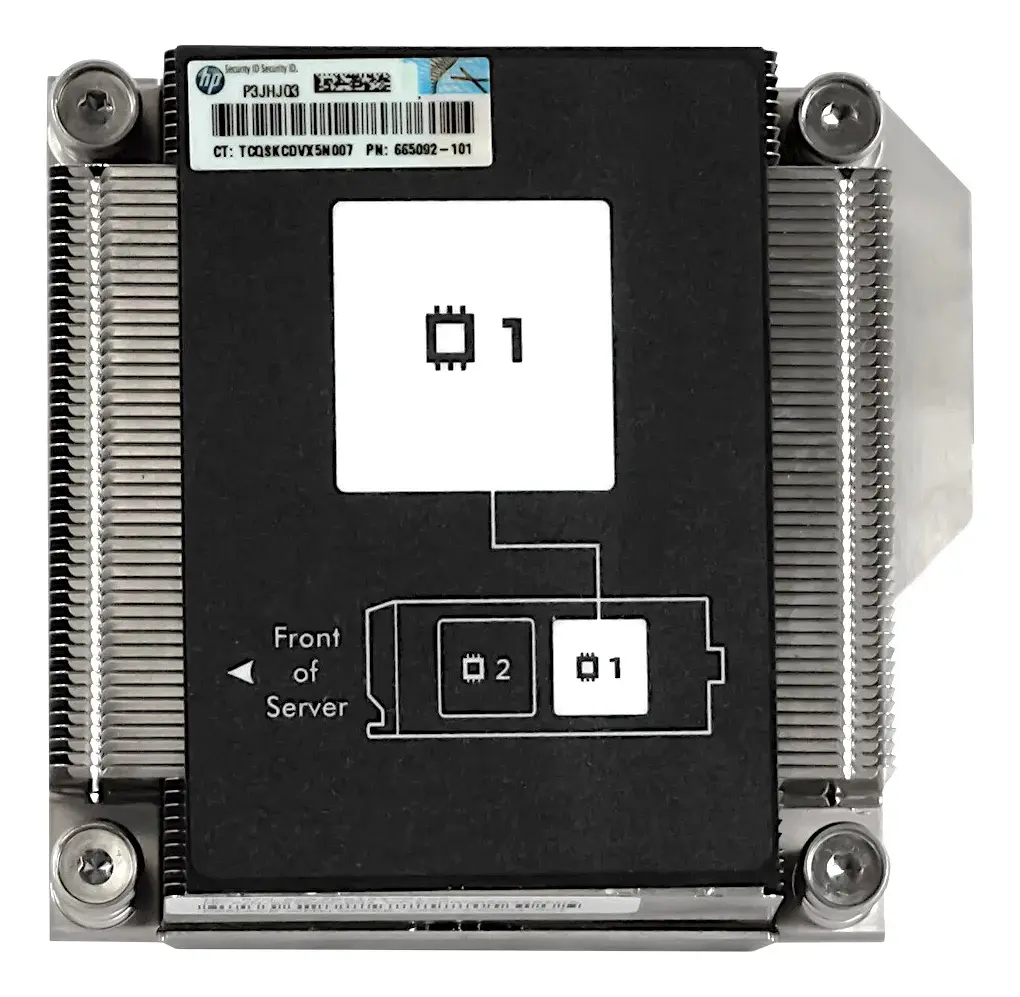 DISSIPADOR HP PROLIANT BL460C GEN8 665092-101 665002-001 - Imagem 2