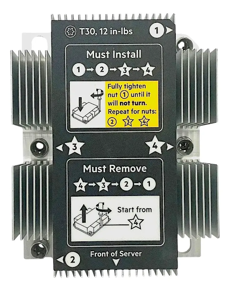 DISSIPADOR DL380 DL380P G10 839274-001 873592-001 875070-001 - Imagem 3