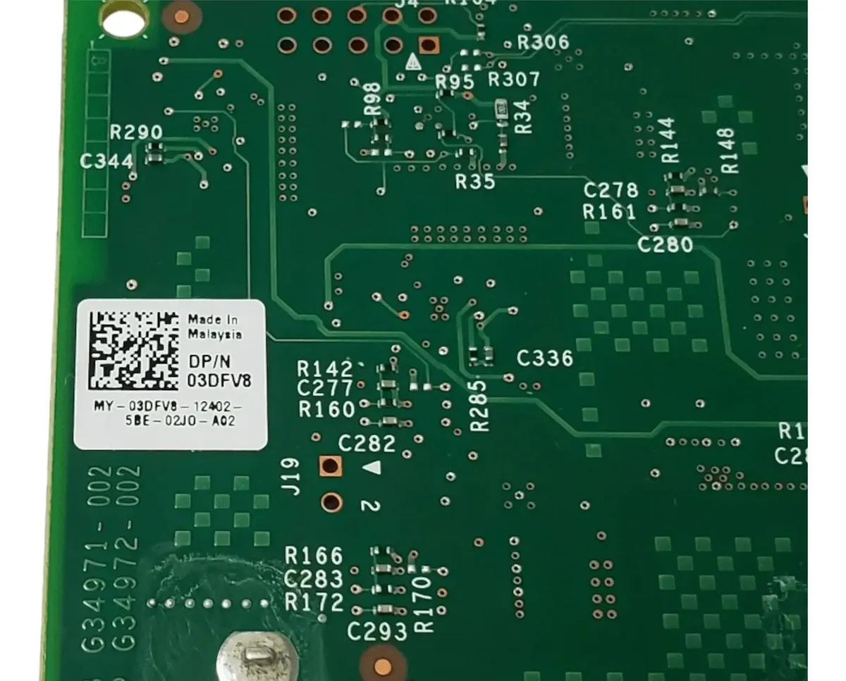 Placa de Rede DELL 57711 10GB SFP+ 2-Port 0KJYD8 KJYD8 - Imagem 5