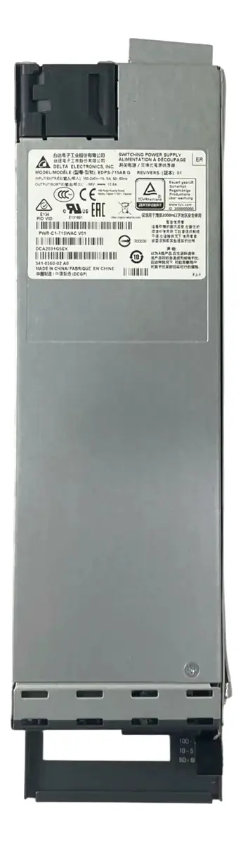 FONTE CISCO 715W P/ SWITCH 9300 341-0560-03 PWR-C1-715WAC - Imagem 2