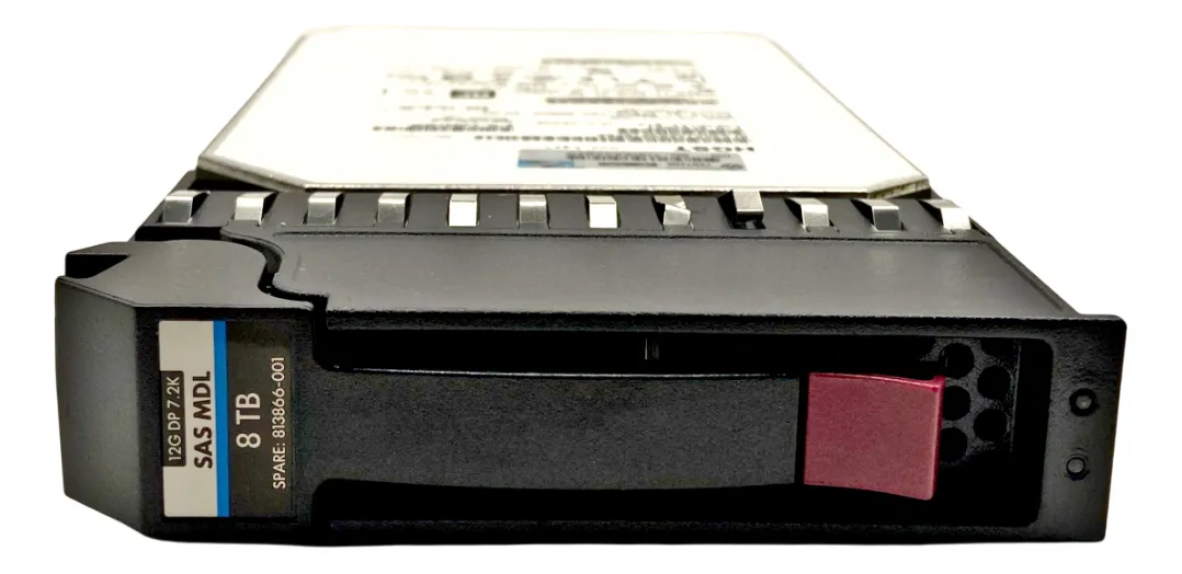 HD HP 8TB 3,5 SAS 12GB 7.2K 813866-001 M0S90A 814062-001 NOVO - Imagem 2