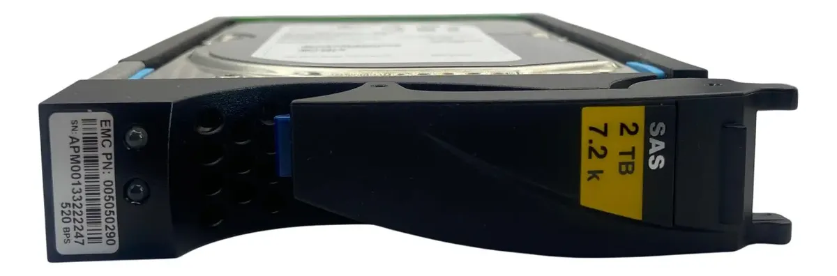 HD EMC 2TB 7.2K 3.5 SAS 6GB 005050037 005050290 005049259 005049497 - Imagem 2
