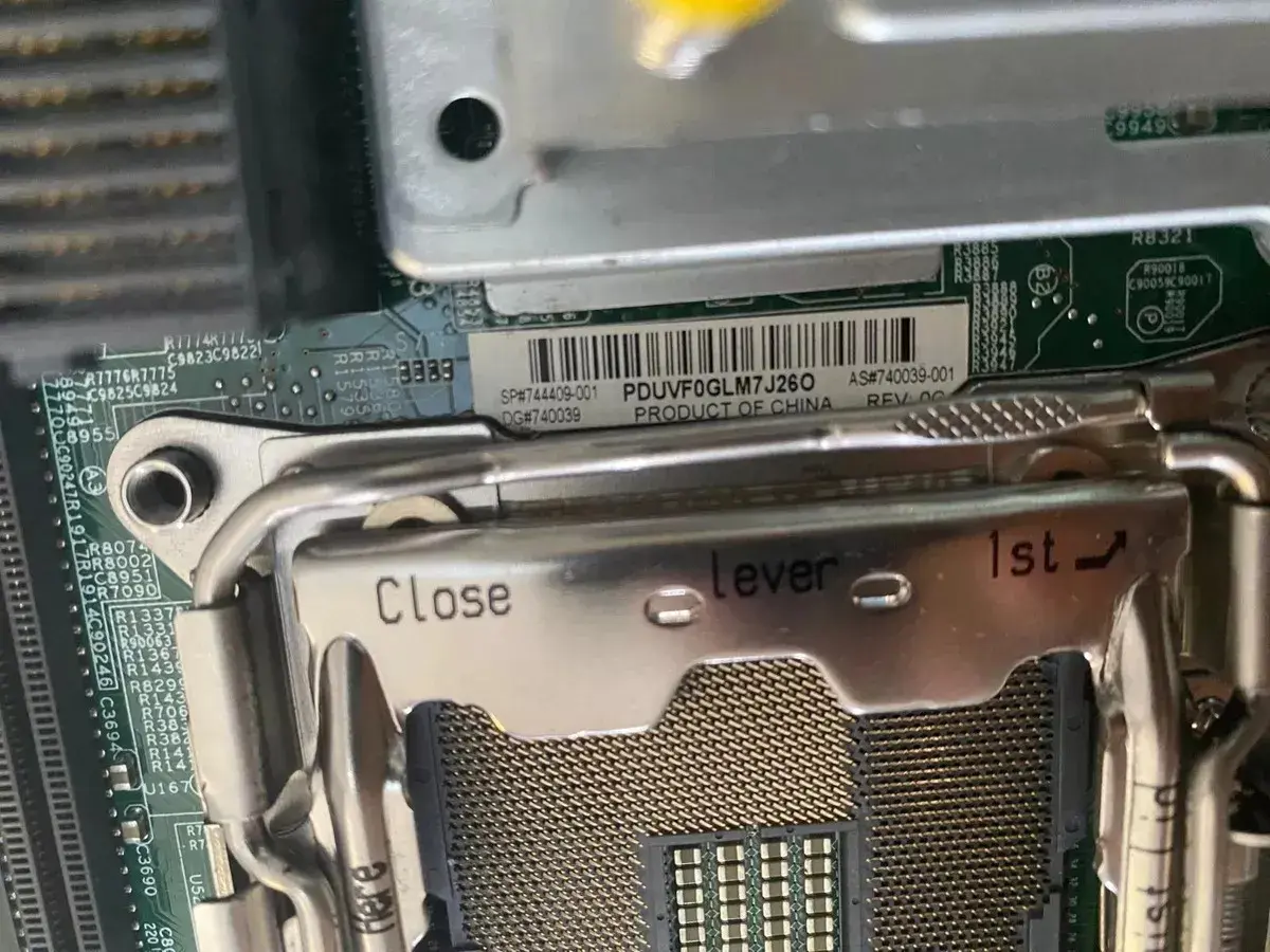 PLACA MÃE HP BL460C G9 744409-001 740039-001 838992-001 - Imagem 5