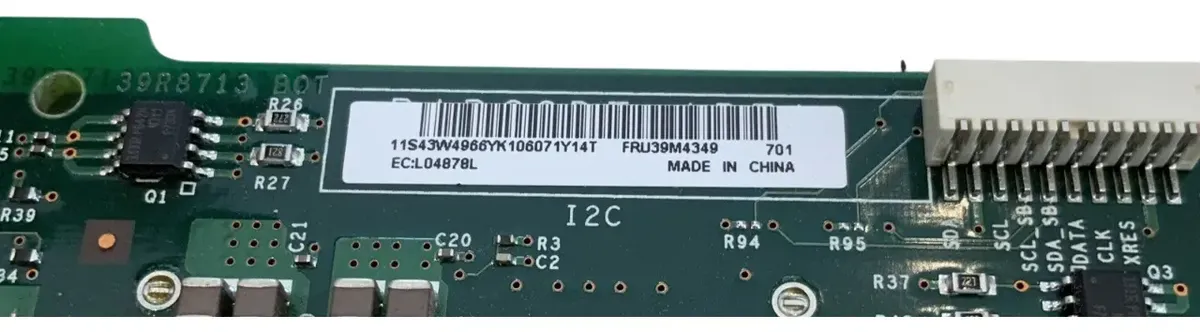 BACKPLANE IBM PARA SERVIDOR X3550 7977 39M4349 46C7919 - Imagem 4