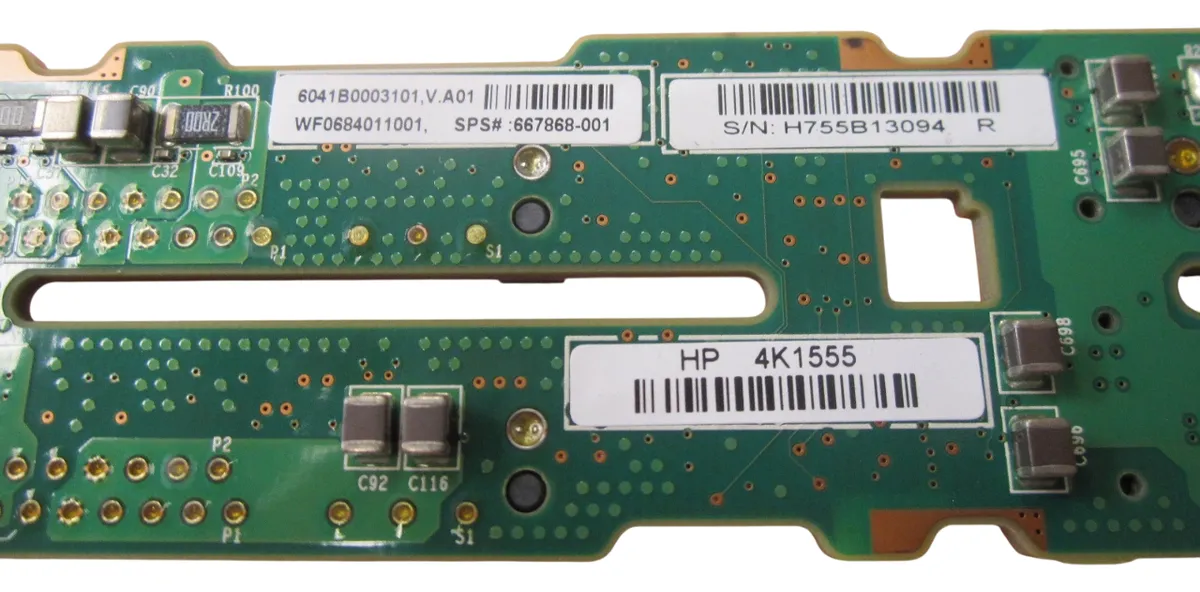 BACKPLANE HP DL360e DL360p G8 8-Baias 2,5 667868-001 - Imagem 4