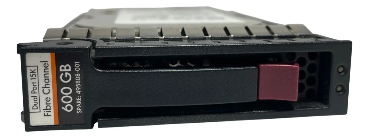 HD HP 600GB 15K 3,5 4GB FC 495808-001 531294-003 AJ872B AJ872A - Imagem 2