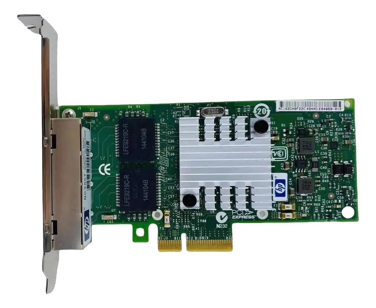 Placa de Rede HP NC365T 1GB RJ45 4-Port 593743-001 593722-B21 - Imagem 2