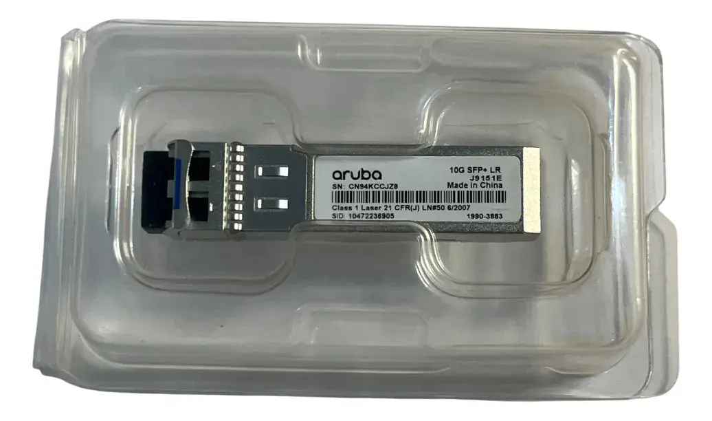 GBIC ARUBA 10G LC LR SFP+ J9151E 1990-4727 1990-4694 - Imagem 4