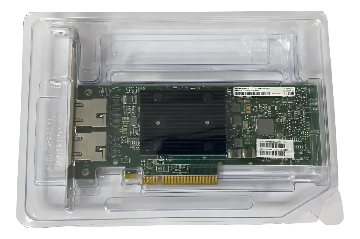 Placa de Rede LENOVO 57416 10GB RJ45 2-Port 00YK535 7ZT7A00496 - Imagem 5