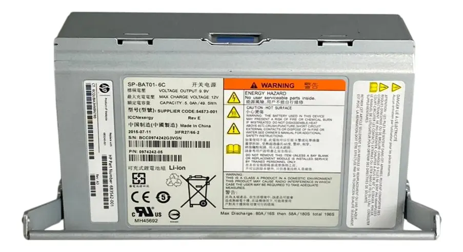 MÓDULO BATERIA HP 9.9V 49.5WH 3PAR 683542-001 683240-001 - Imagem 3