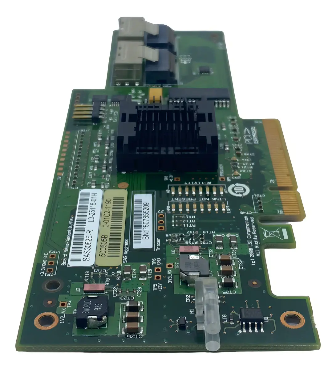 CONTROLADORA IBM BR10i SAS3082E-R 3GB 44E8690 44E8688 - Imagem 3