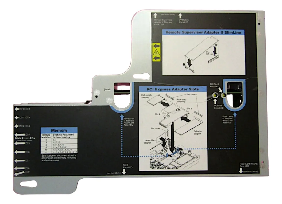 RISER CARD IBM X3650 M1 39Y6788 39Y6789 - Imagem 2
