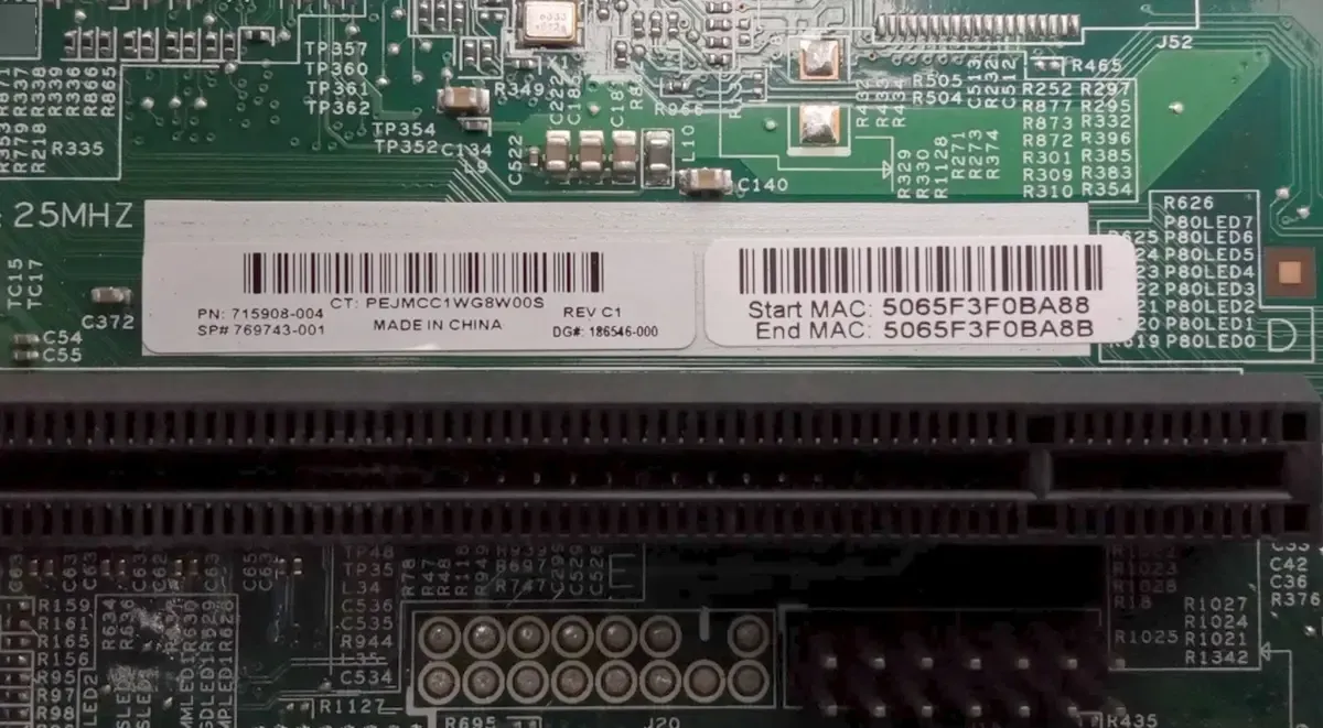 PLACA MÃE HP PROLIANT DL320 GEN8 715908-001 725260-001 - Imagem 7