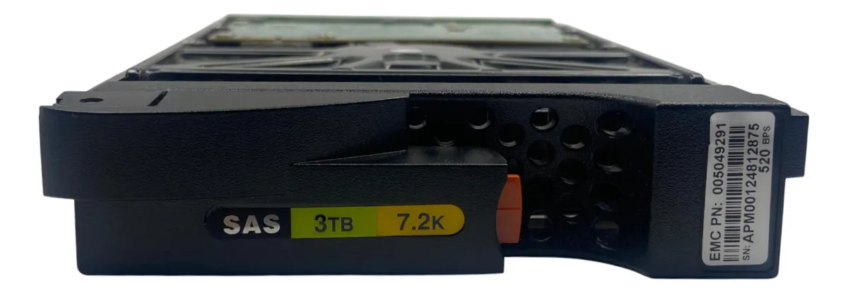 HD EMC 3TB 7.2K 6GB 3.5 SAS V2-PS07-030 005049291 118032759 - Imagem 2