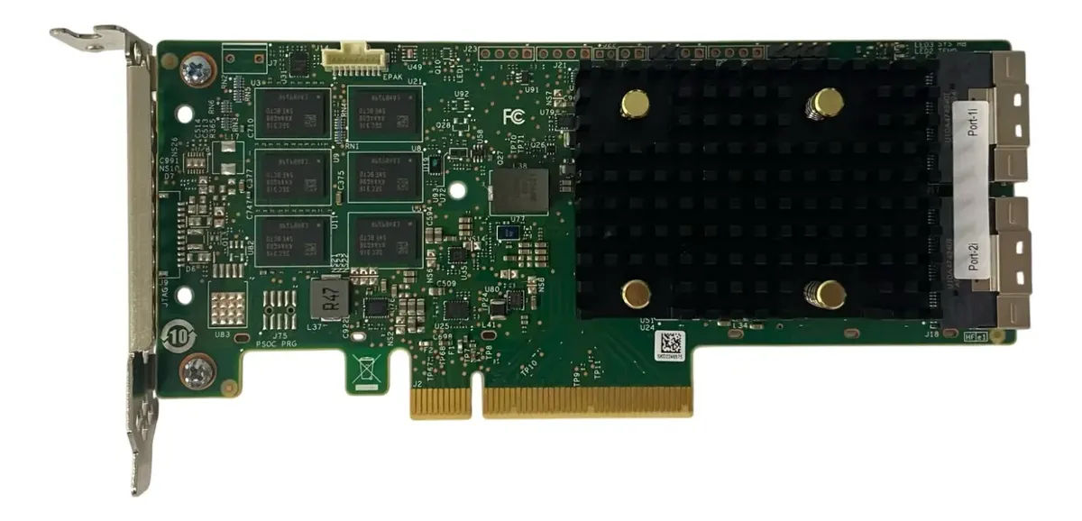 HP CONTROLADORA 4GB NVME SlimSAS SFF-8654 2-Port P28344-001 - Imagem 2