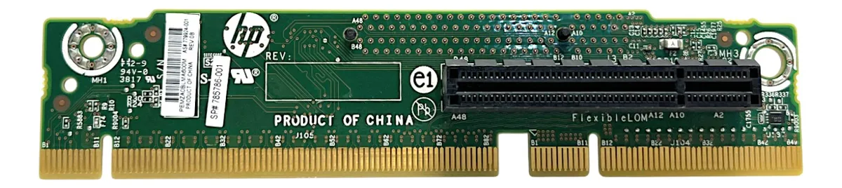 RISER CARD HP DL160 G9 X8 LOM 779924-001 785786-001 - Imagem 2