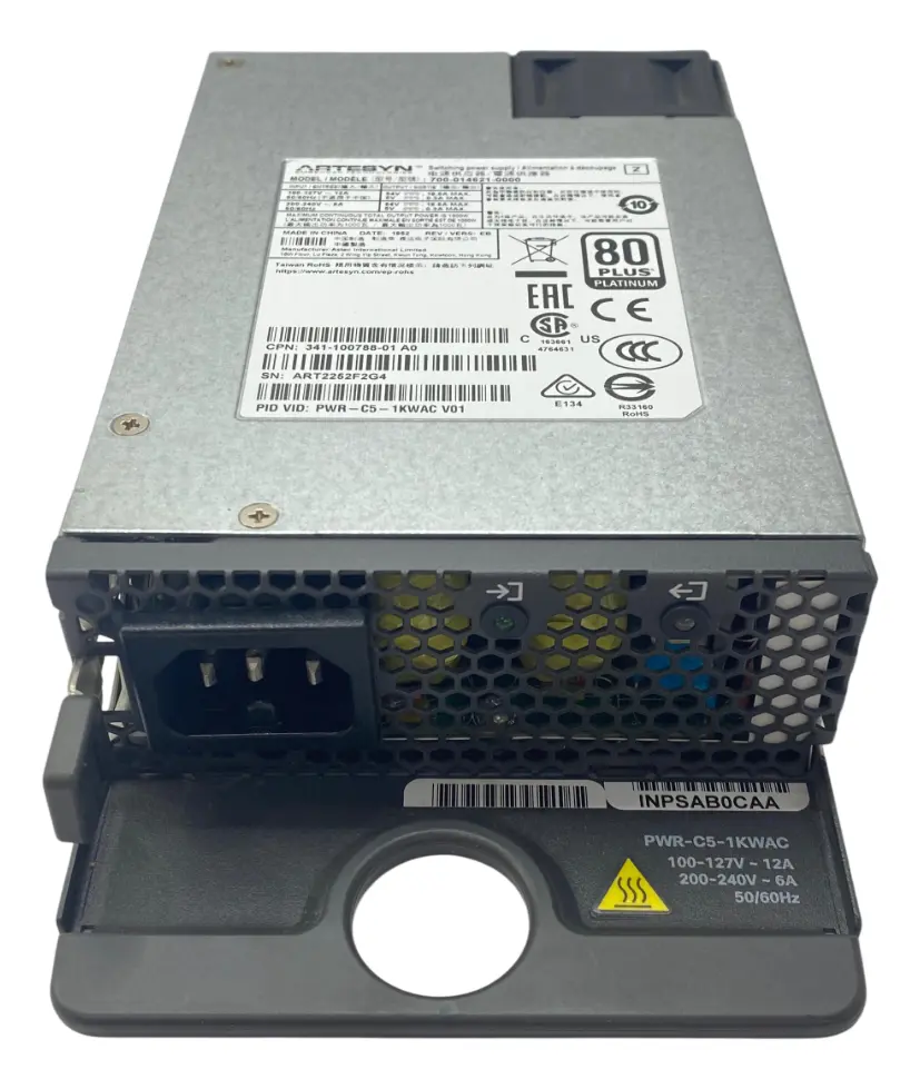 FONTE CISCO 1000W 9200 9200 SWITCH PWR-C5-1KWAC - Imagem 4