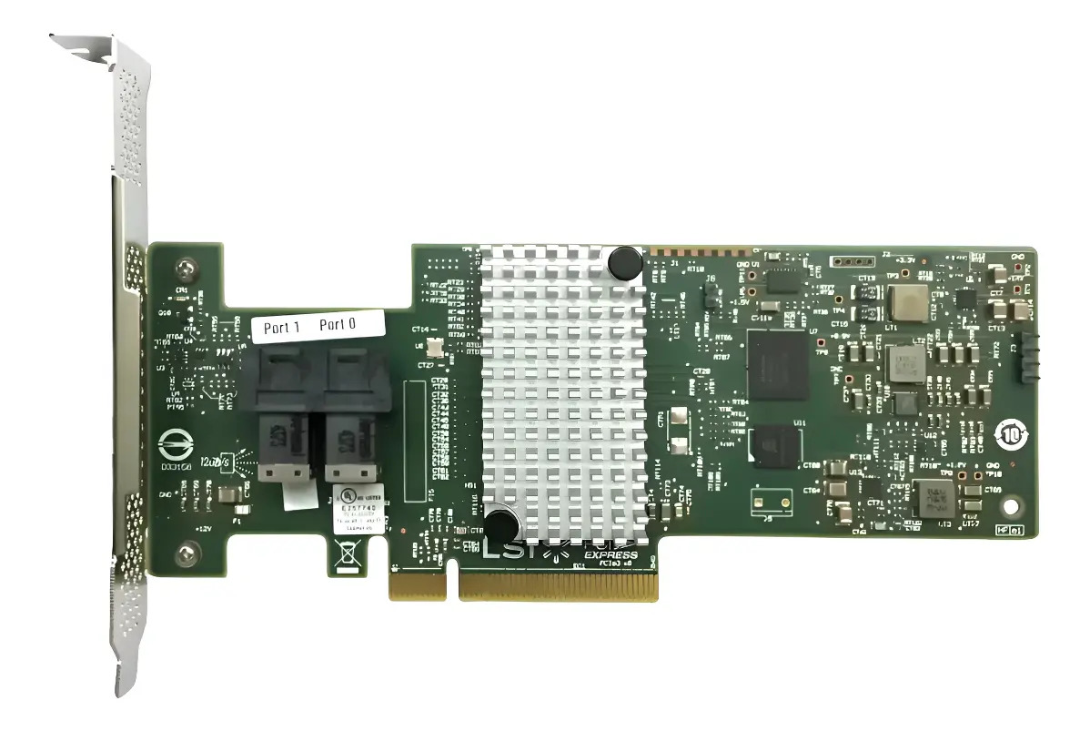 CONTROLADORA IBM N2215 LSI SAS9302-8i 47C8676 47C8675 - Imagem 2
