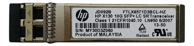 GBIC HP 10GB SFP+ LC SR JD092B PLRXPL-SCS43-HP - Imagem 2