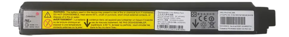 BATERIA IBM V3700 V5010 V5020 V5030 GEN2 01AC366 01AC365 - Imagem 2