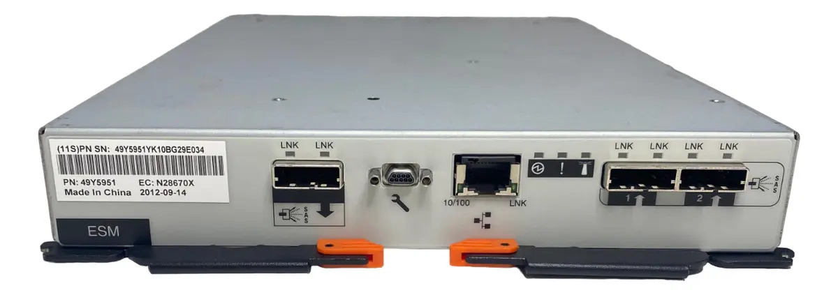 IBM CONTROLADORA ESM EXP2512/2524 45W7656 69Y0236 49Y5951 - Imagem 2