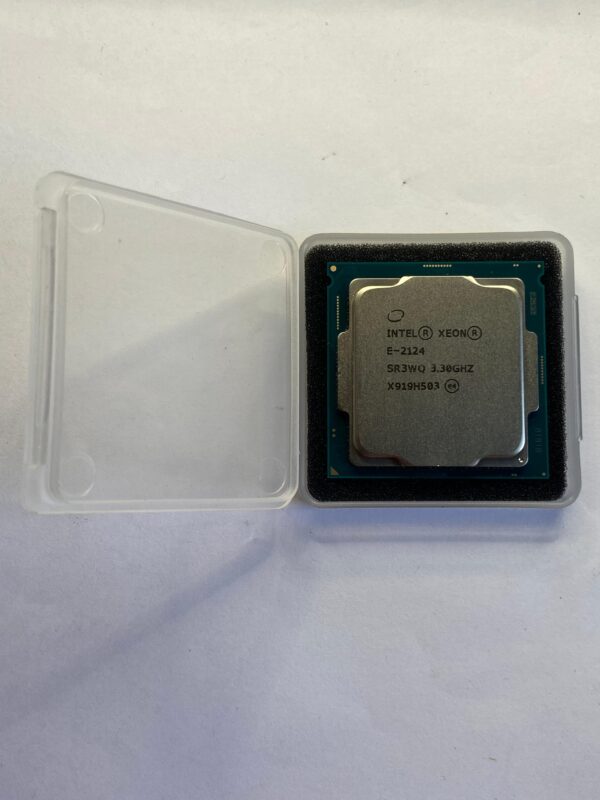 PROCESSADOR INTEL XEON E-2124 4C 3.30GHZ 8MB SR3WQ