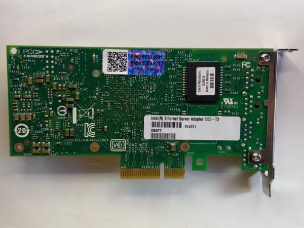 Placa de Rede INTEL I350-T2 1GB RJ45 2-Port G15138-002 I350T2BLK - Imagem 2