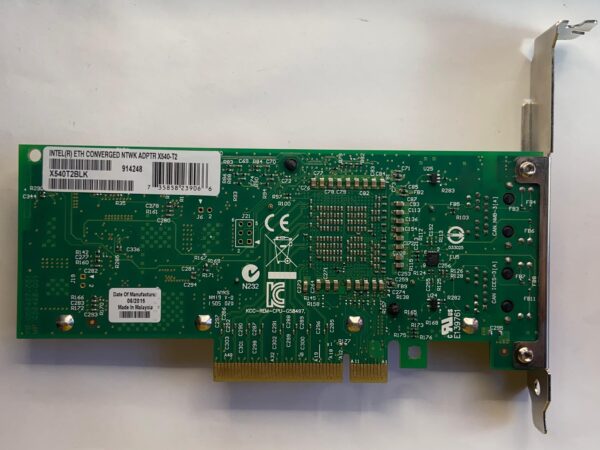 Placa de Rede INTEL X540-T2 10GB RJ45 2-Port G45270-003 - Imagem 2