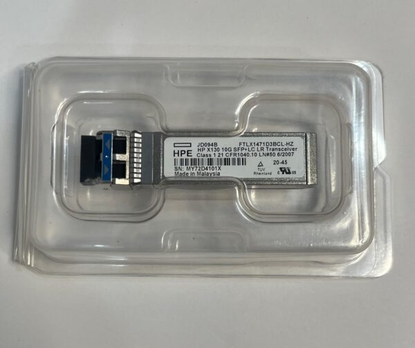 GBIC HP X130 10GB SFP+ LC LR JD094B FTLX1471D3BCL-HZ
