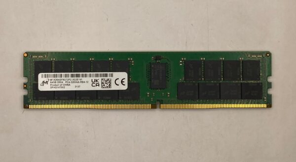MEMÓRIA DELL 64GB DDR4-3200 RDIMM SNPP2MYXC/64G