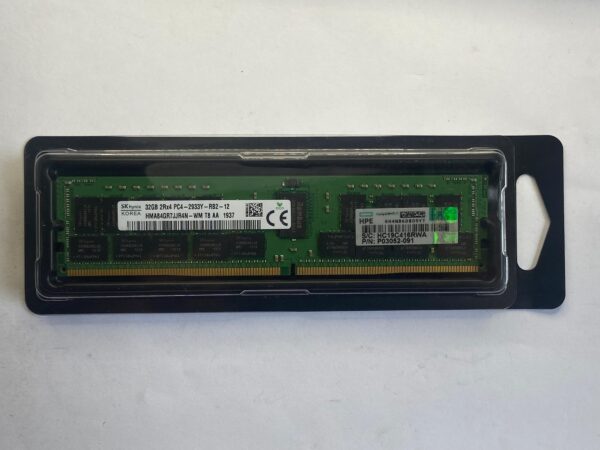 MEMÓRIA HP 32GB DDR4-2933 RDIMM P03052-291 P03052-191