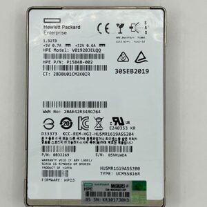 SSD HP 1.92TB 2,5 12GB SAS P20834-001 P19905-B21