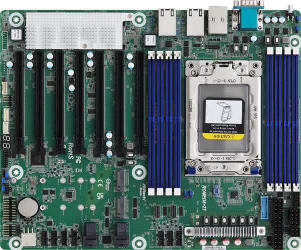 PLACA MÃE ASROCK AMD EPYC 7003/7002 SERIES ROMED8U-2T