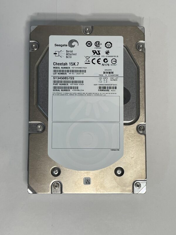 HD DELL 450GB 15K 3,5 SAS 6GB 0RG5VK RG5VK ST3450857SS