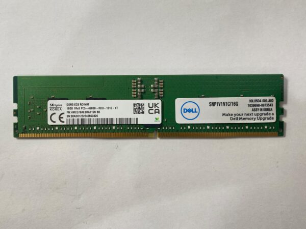 MEMÓRIA DELL 16GB DDR5-4800 RDIMM SNP1V1N1C/16G - Imagem 3