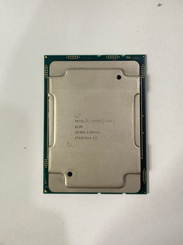 PROCESSADOR INTEL XEON GOLD 6138 20 NÚCLEOS 3.7GHZ SR3B5 - Imagem 2