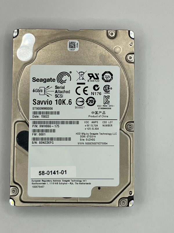 HD CISCO 900GB 10K 2.5 SAS 6GB UCS-HDD900GI2F106