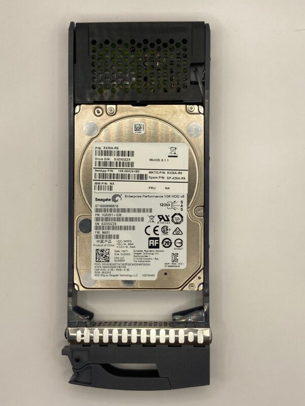 HD NETAPP 1.8TB 10K 6GB 2,5 SAS X426A-R6 108-00424+D0 seminovo